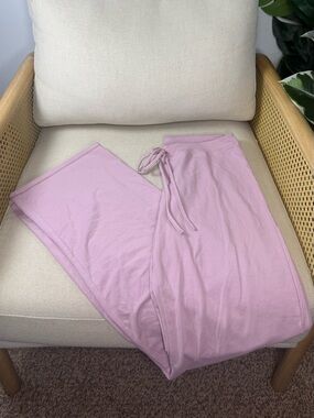 Skims Cotton Jersey Straight Leg Pant 32.5" Size medium